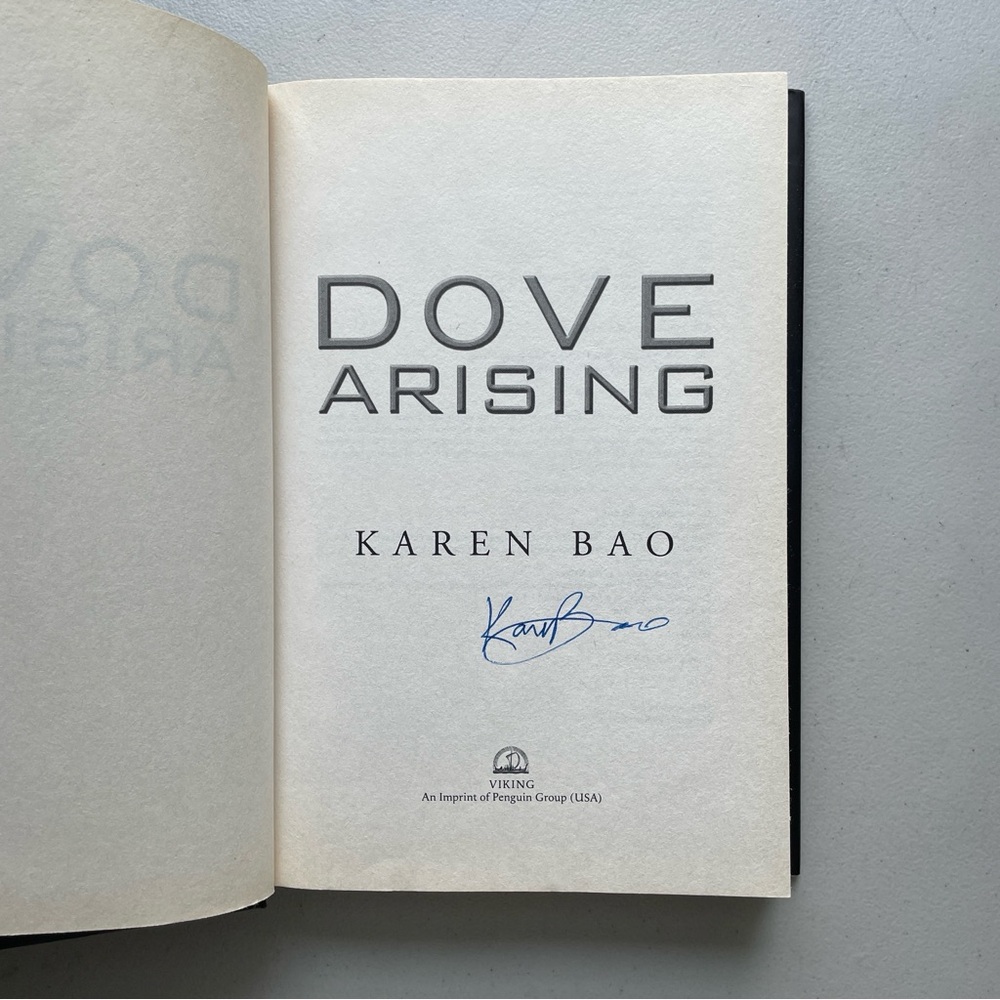 Dove Arising SIGNED COPY